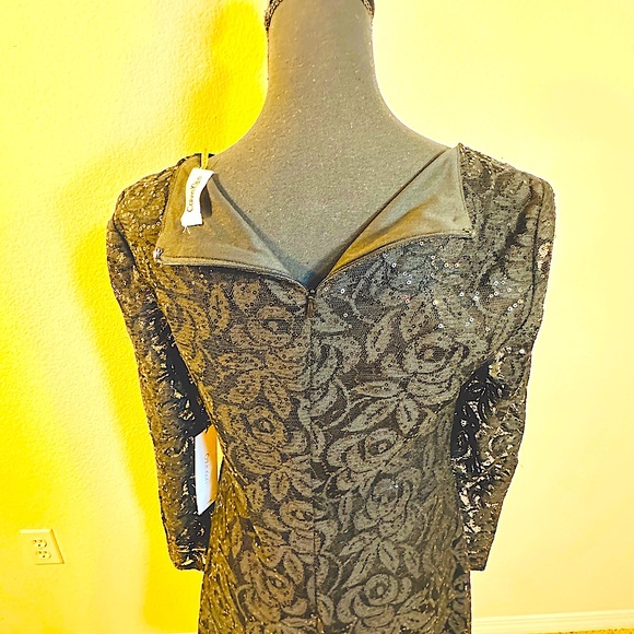 Sparkly Calvin Klein Cocktail Dress. - Picture 3 of 6